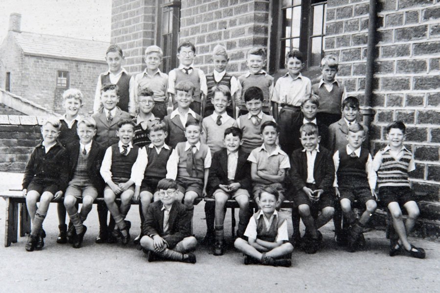 Robert at Honley Junior School - 1950