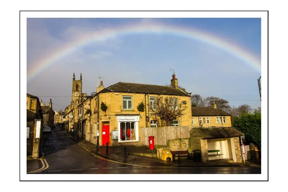 Rainbow over Honley